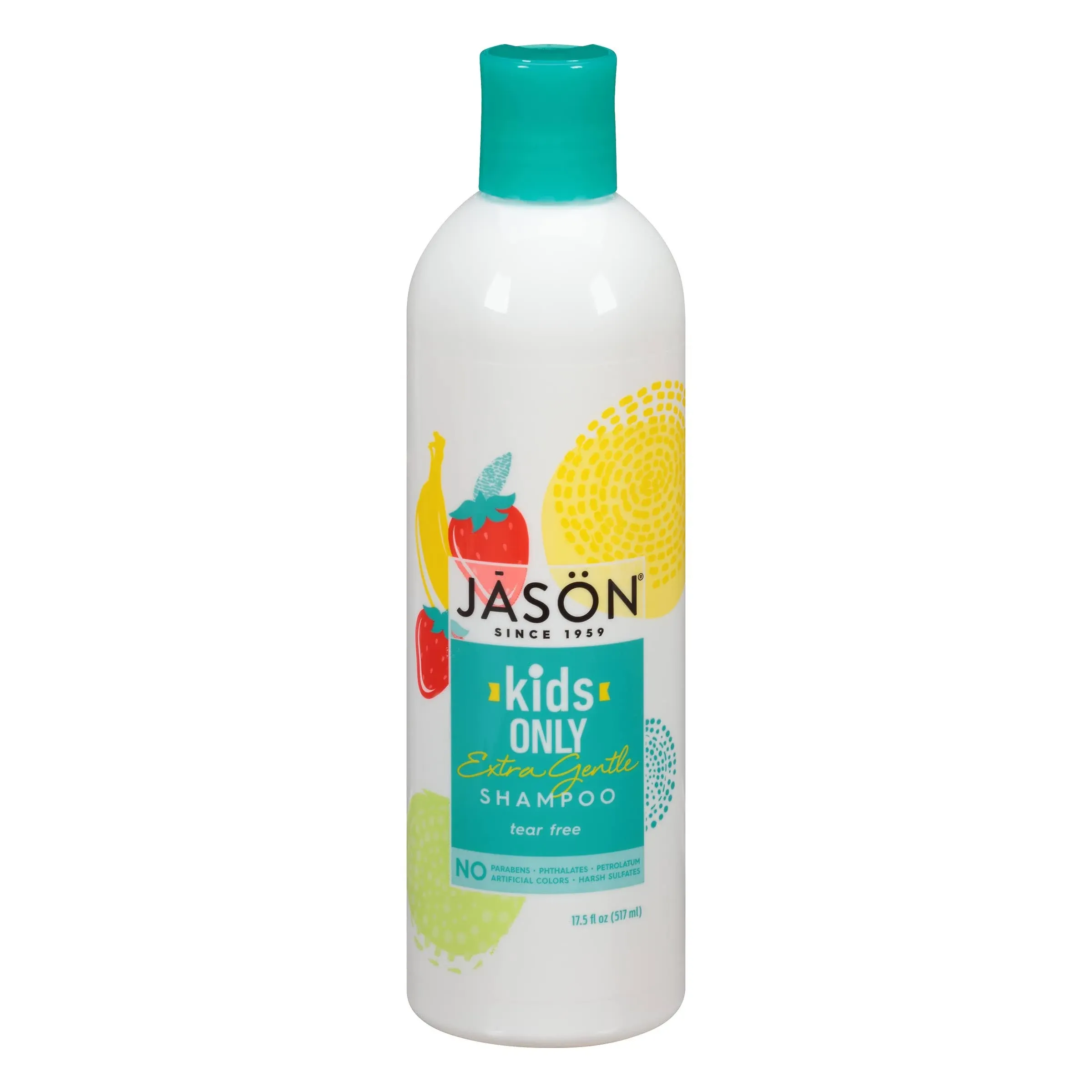 Kids Tear-Free Extra Gentle Shampoo, Strawberry-Ban<wbr/>ana, 12 fl oz (355 ml)