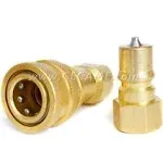 1/4&#034; Quick Disconnect Coupler Valve for Carpet Cleaning Wand Truckmount QD