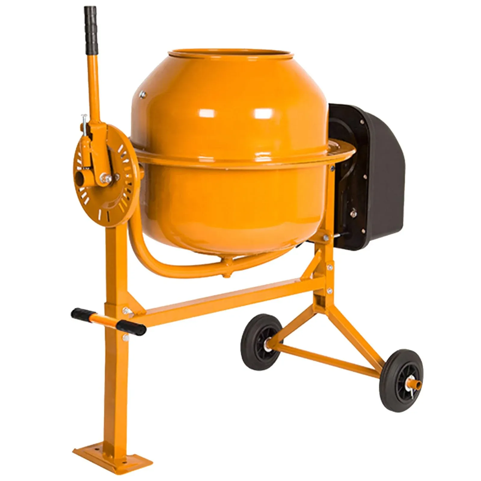 5-Star Generic Portable 42 Cu ft Concrete Cement Mixer 1/2 HP Electric Mixer ...