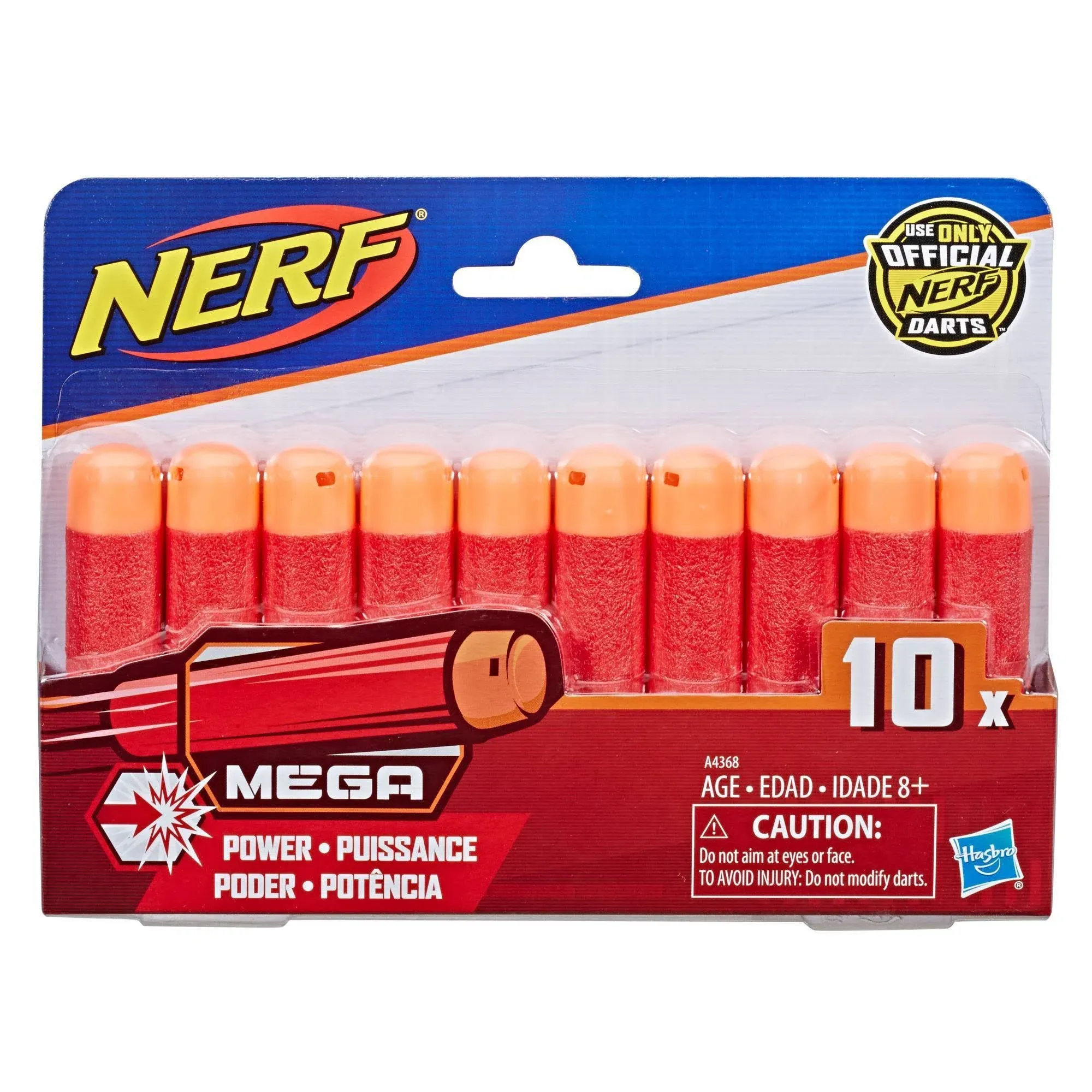 2 packs of Nerf Mega Darts (10ct ea., 20 total) - NEW