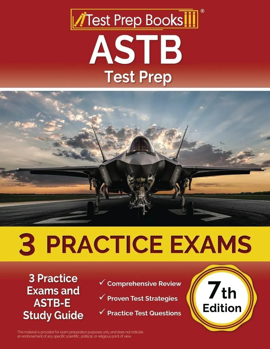 ASTB Test Prep: 3 Practice Exams and ASTB-E Study Guide [7th Edition] [Book]