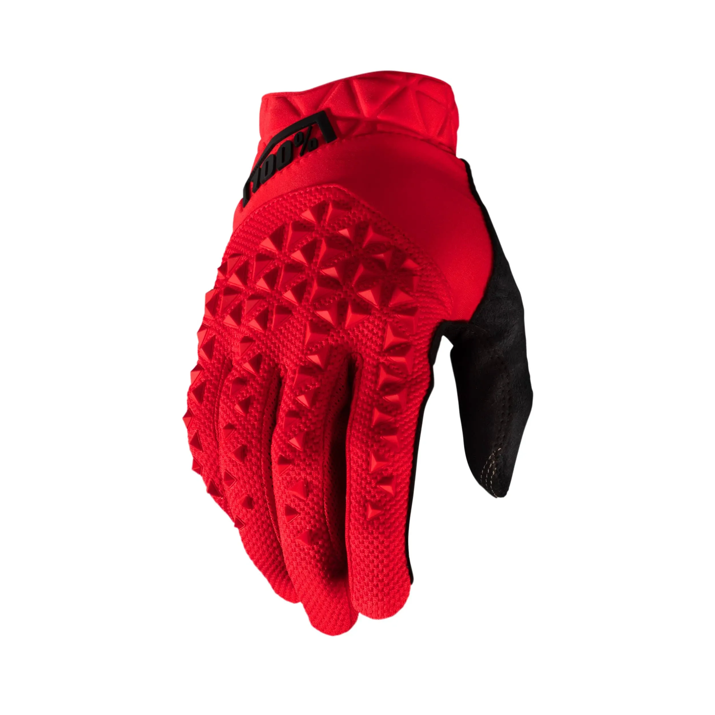 100% Geomatic Gloves - Red - Medium