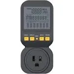 Spartan Power Energy Meter Electricity Usage Monitor 15A, 1800 Watt Maximum