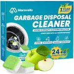 Garbage Disposal Cleaner and Deodorizer 28 Tablets Sink Foaming Garbage Dispo...