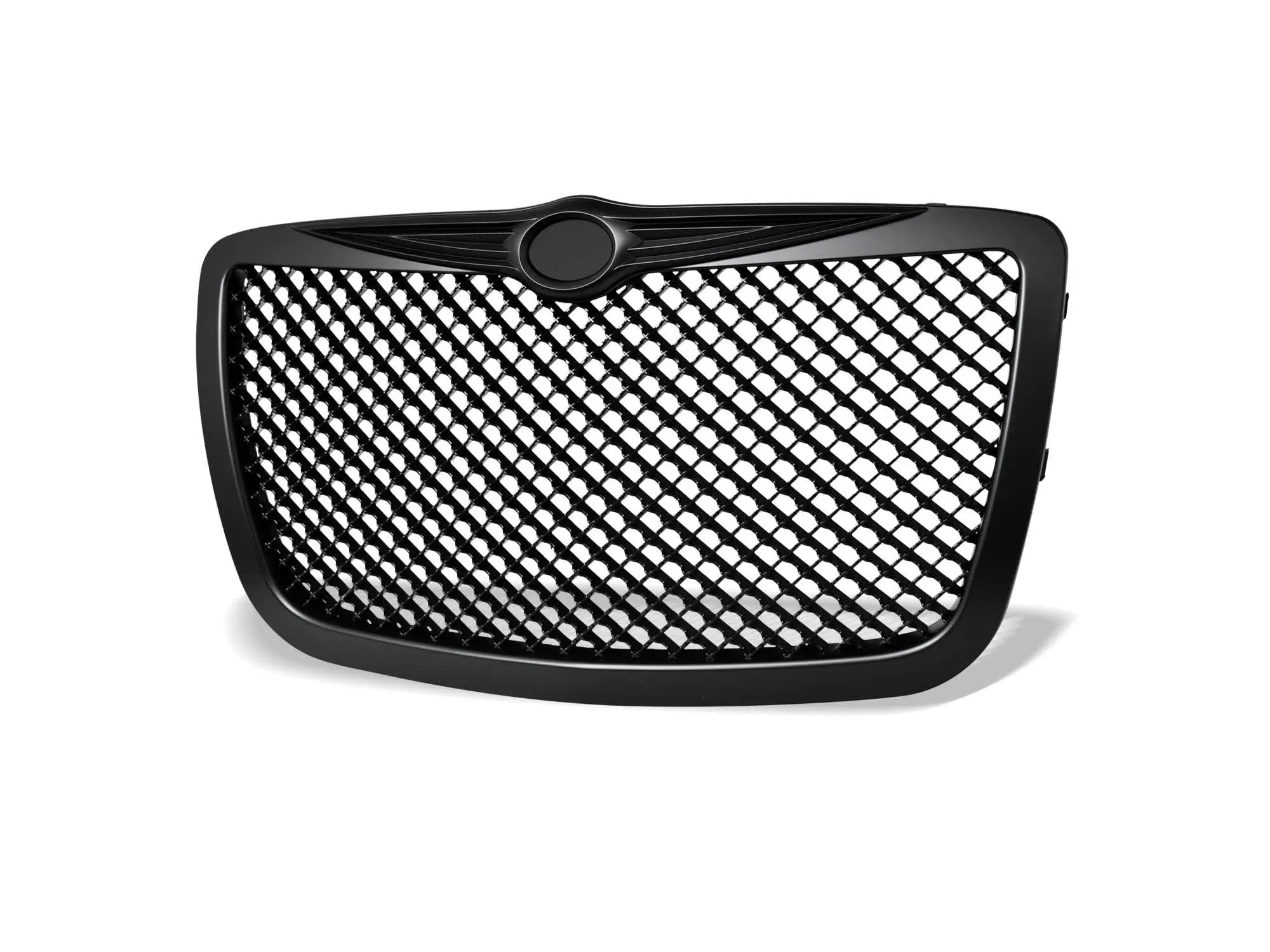 Armordillo USA 7165052 Mesh Front Hood Grille - Matte Black Fits 2005-2010 Chrysler 300/300C