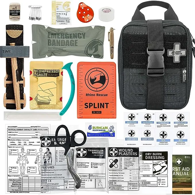 RHINO RESCUE IFAK Trauma First Aid Kit