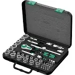 Wera 8100 SB 2 Zyklop Speed Ratchet, Sockets, Bits And Accessories Set, 3/8 ...