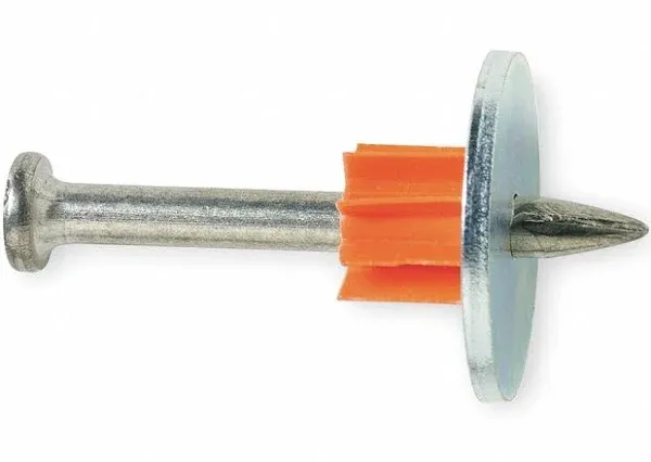 Ramset 2-1/2" Washered Pin (100-Pack)