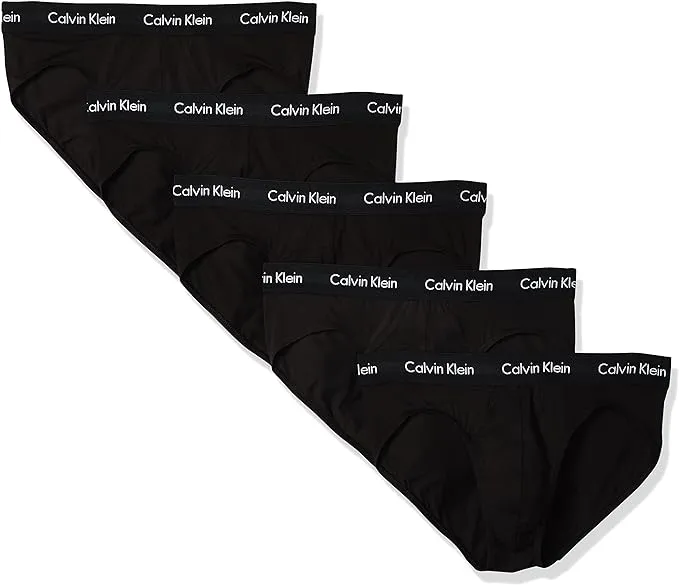 Calvin Klein Men's Cotton Stretch 5-Pack Hip Brief