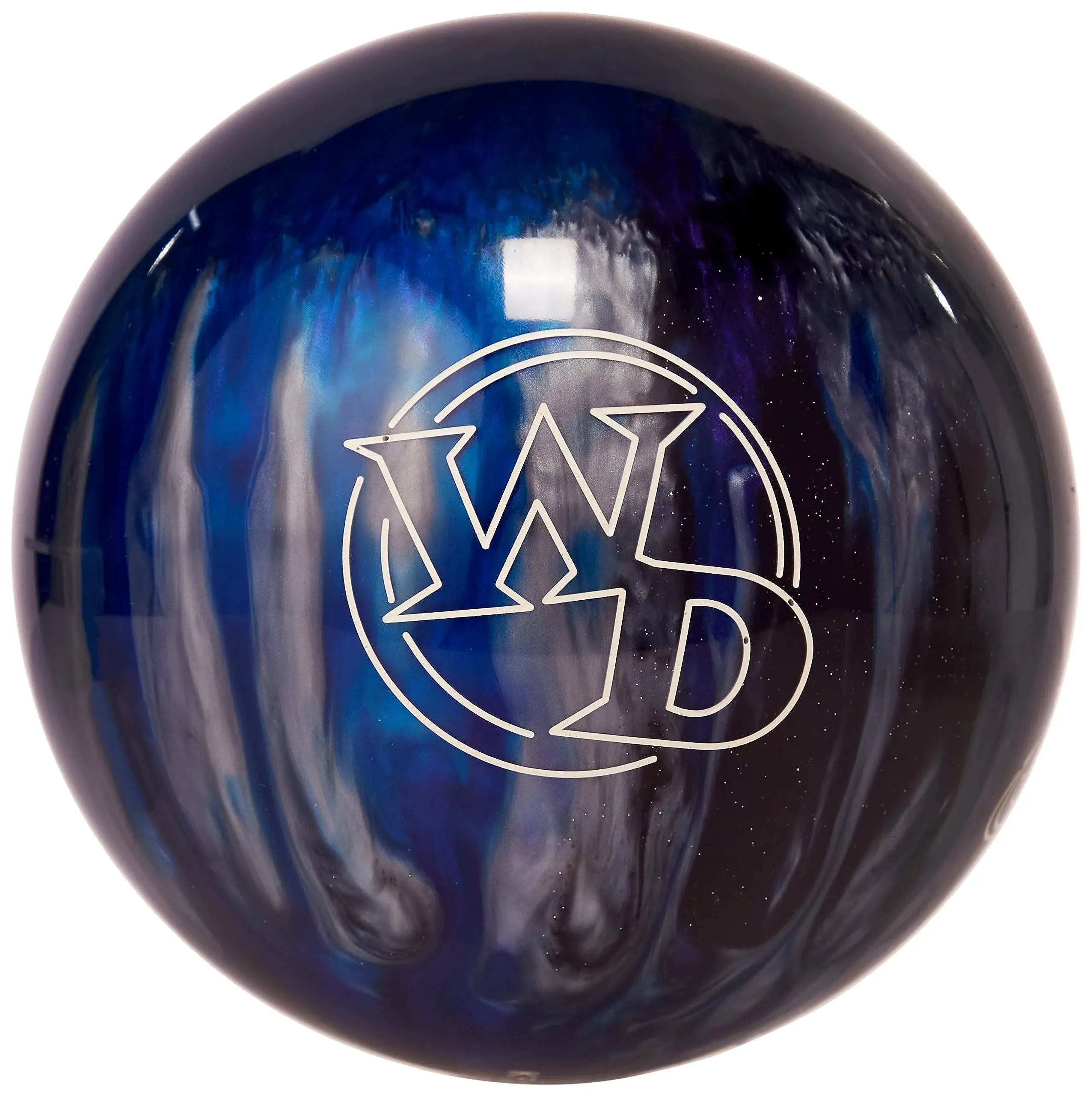 Columbia 300 White Dot Blue / Black / Silver Bowling Ball