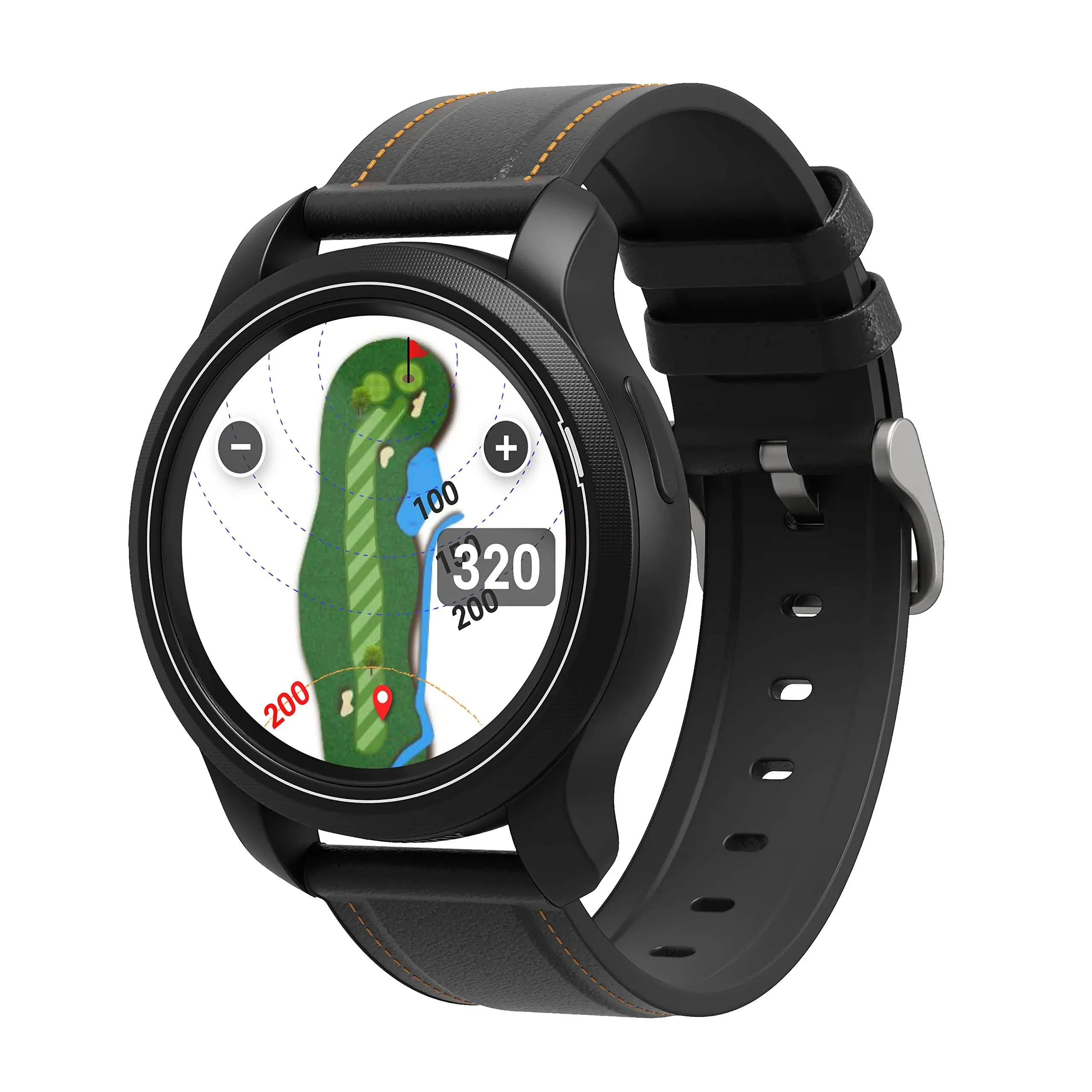 Golf Buddy Aim W12 Golf GPS Watch, Premium Full Color Touchscreen, Preloaded with 40,000 Worldwide Courses, Easy-to-use Golf Watches