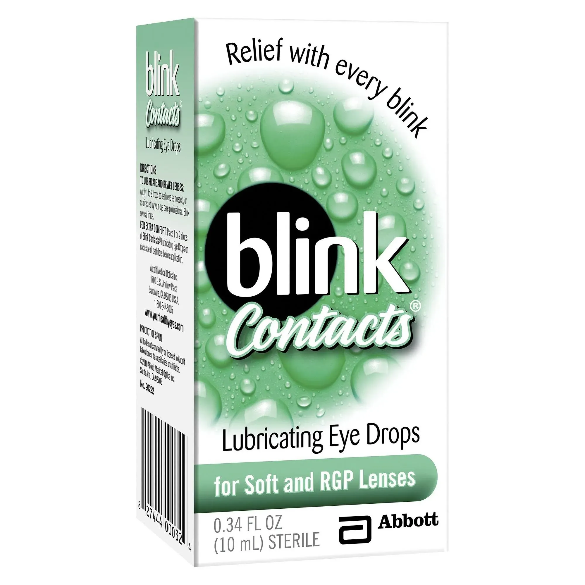 Blink Contacts Lubricating Eye Drops