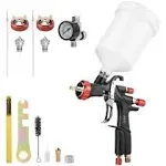 Air Spray Gun  1.3/1.5/1.7mm Nozzles &amp; Air Regulator, A610 Paint Guns Automotive