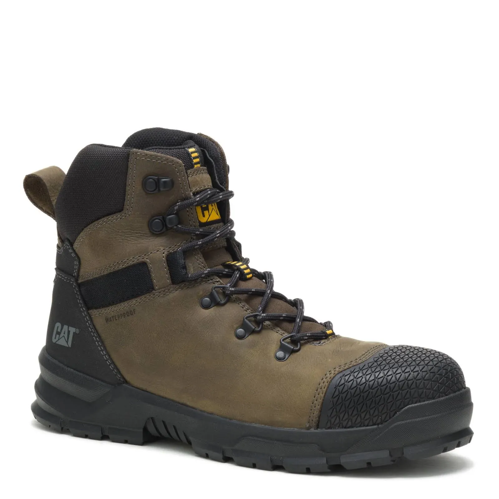 CAT Men's Accomplice Steel Toe Waterproof Construction Boot