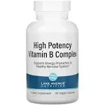 Lake Avenue Nutrition High Potency Vitamin B Complex 90 Capsules