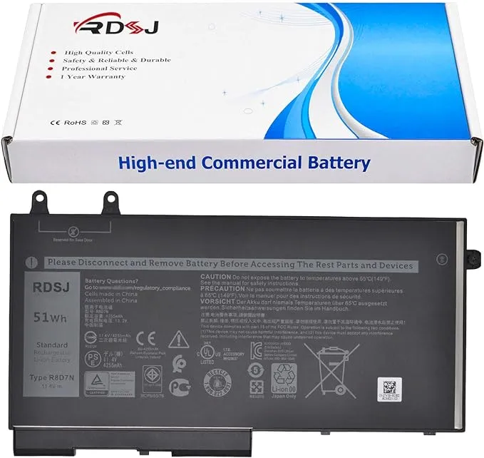 ✅New R8D7N Battery For Dell Precision 3540 3550 Latitude 5400 5500 5510 5410