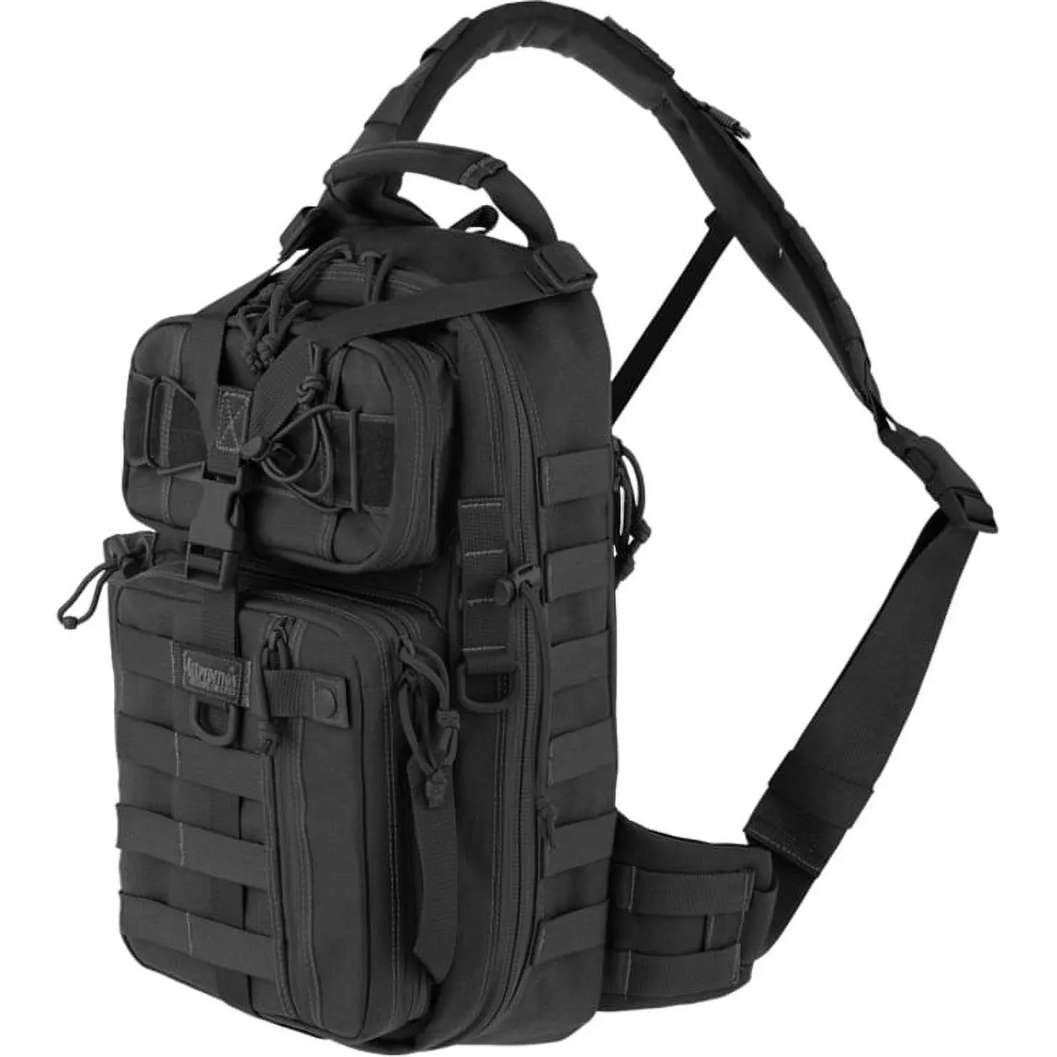 Maxpedition Sitka Gearslinger 0431B Black. Main compartment measures 16 1/2&#034; x 8