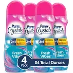 Purex Crystals In-Wash Fragrance and Scent Booster Fresh Vibes 21 Ounce 4 Count