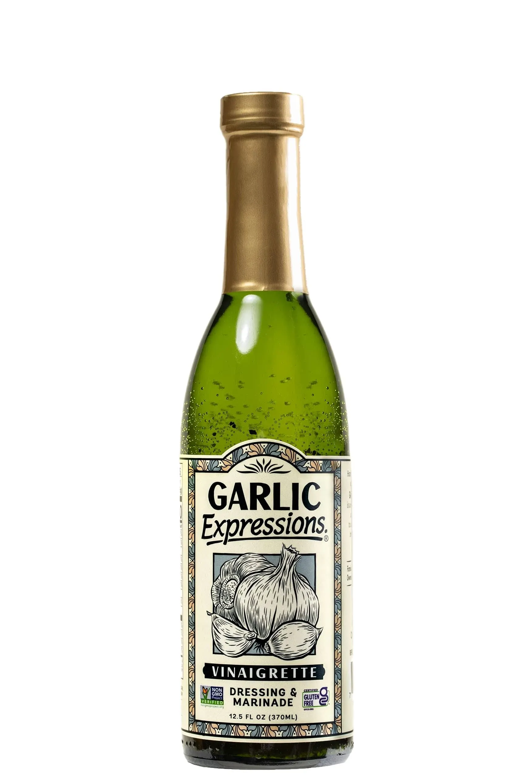 Garlic Expressions Salad Dressing & Marinade, Classic Vinaigrette - 12.5 fl oz