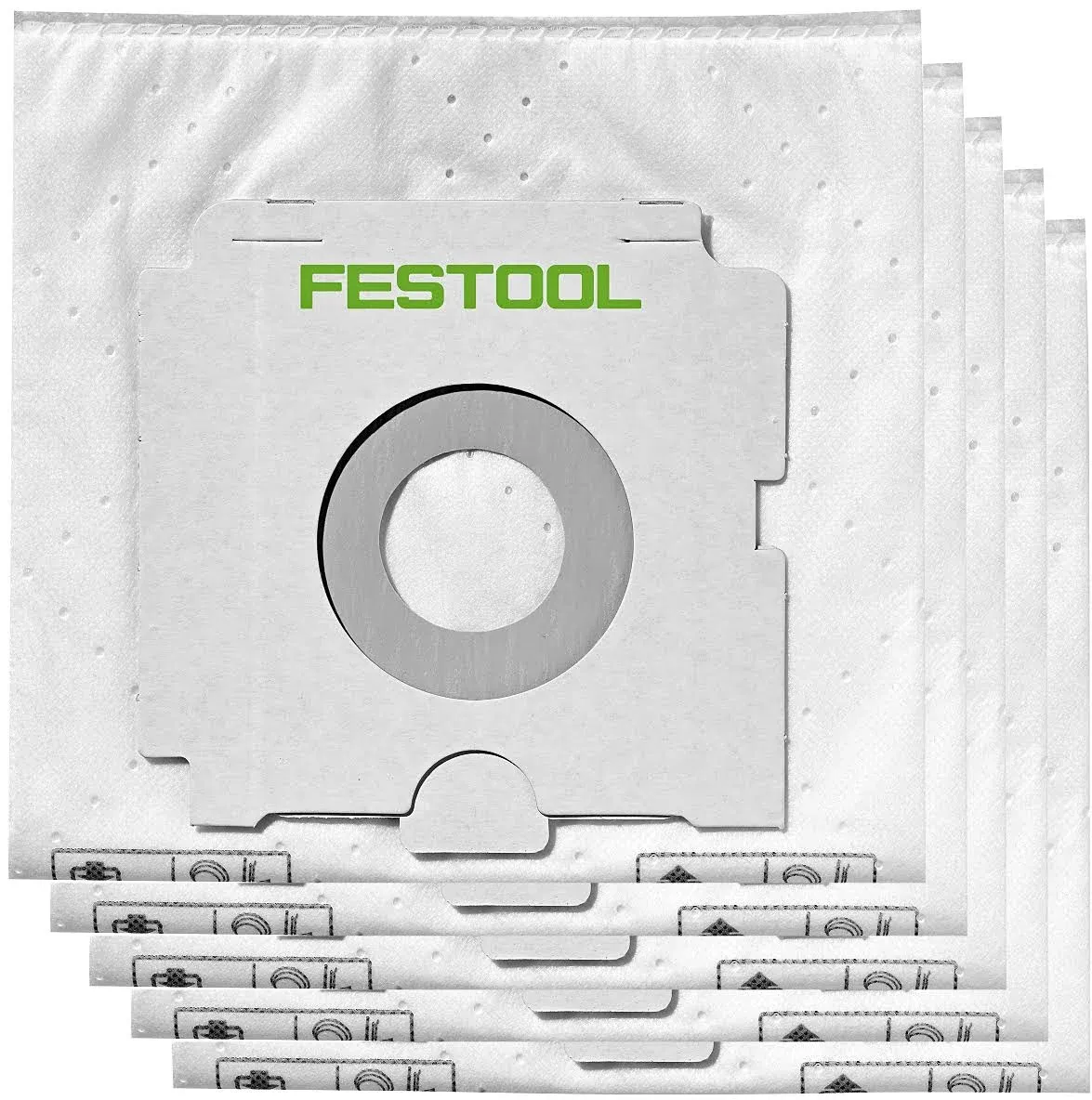 Festool 496187 SELFCLEAN Filter Bag for ct 26 (5-Pack)