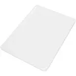 WorkOnIt 46" x 60" Office Chair Desk Floor Mat for Low Pile Carpet, Clear