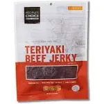 People's Choice Beef Jerky Classic Teriyaki Big Slab