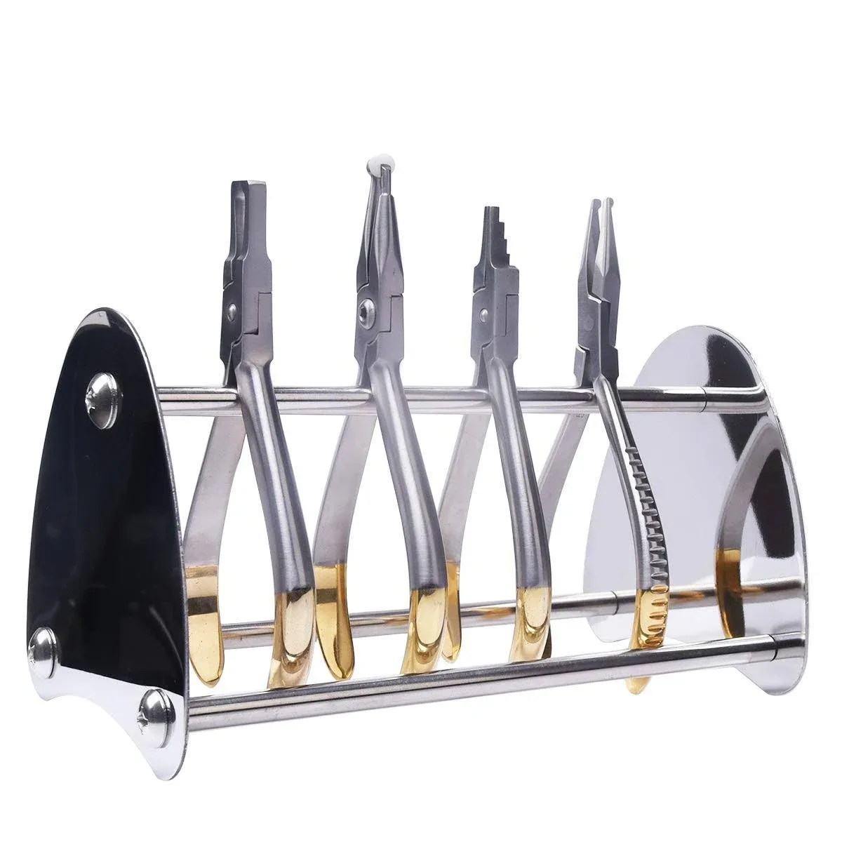 J&amp;J Ortho Stainless Steel Dental  Plier Instrument Holder / Organizer / Stand