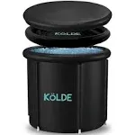 KÖLDE Ice Bath Tub for Athletes with Carrying Case, Insulated Lid, and Cover | CA Owned | Portable Bathtub Adult | Cold Plunge Tub for Recovery | Soaking Tub Ice Bath at Home | Cold Water Therapy