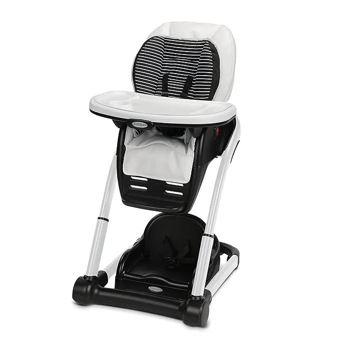 Graco Blossom 6 in 1 Convertible High Chair, Redmond, Infant Highchair, Toddlers Booster & Convenient for Travel