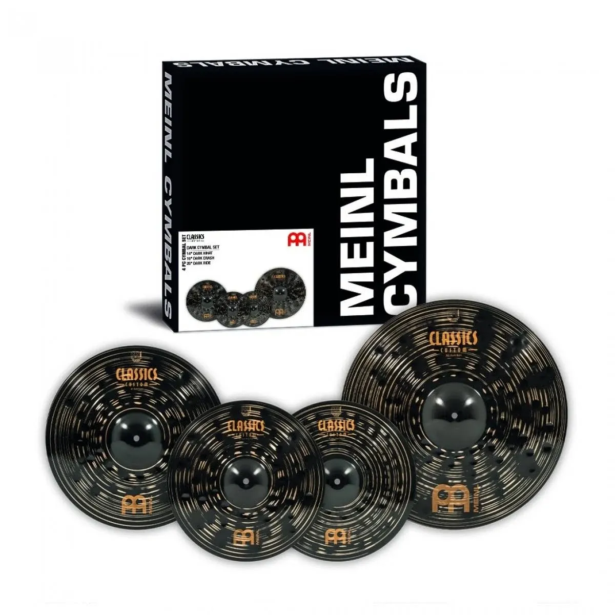 Meinl CCD141620 Classics Custom Dark Cymbal Set