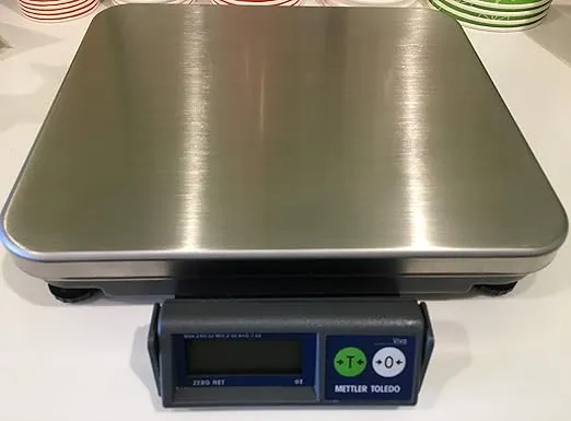 Mettler Toledo Bench Scale BC-60U BC Series Shipping UPS Bench Scale,NTEP Legal for Trade,RS232, 150 lb x 0.05 lb,New Replacement from Mettler for PS60