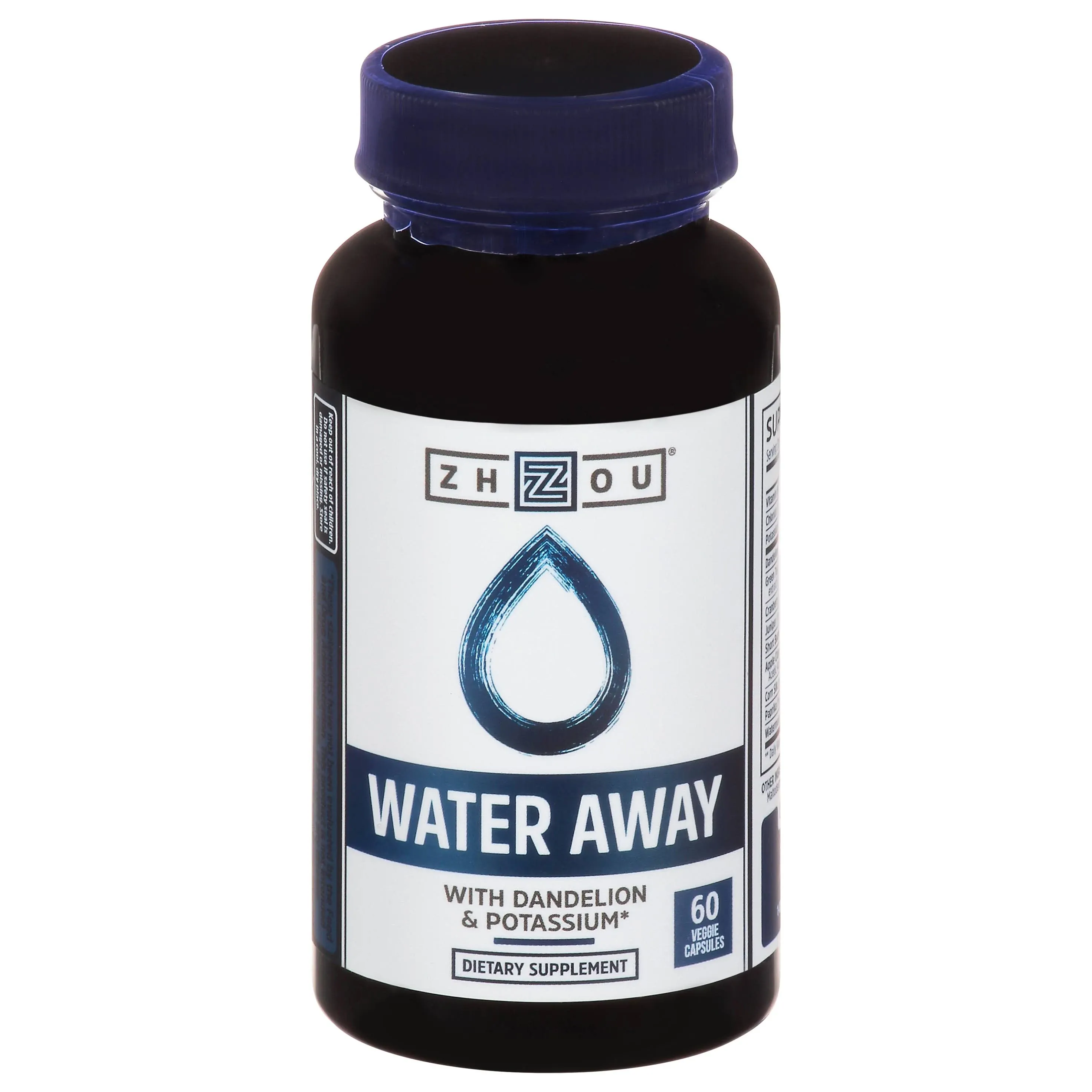 Zhou Nutrition - Water Away - 60 Capsules