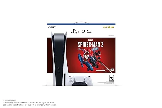 Sony PlayStation5 Marvel Spiderman 2 Bundle