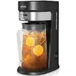 Iced Tea Maker with 85 Ounce Pitcher, Strength Control and Reusable Filter