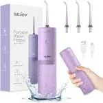 Cordless Water Flosser Portable Oral Irrigator Rechargeable Travel Teeth Cleaner