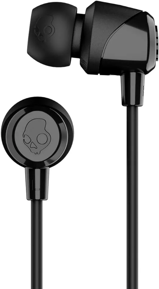 Skullcandy Jib In-Ear Earbuds with Microphone - Black