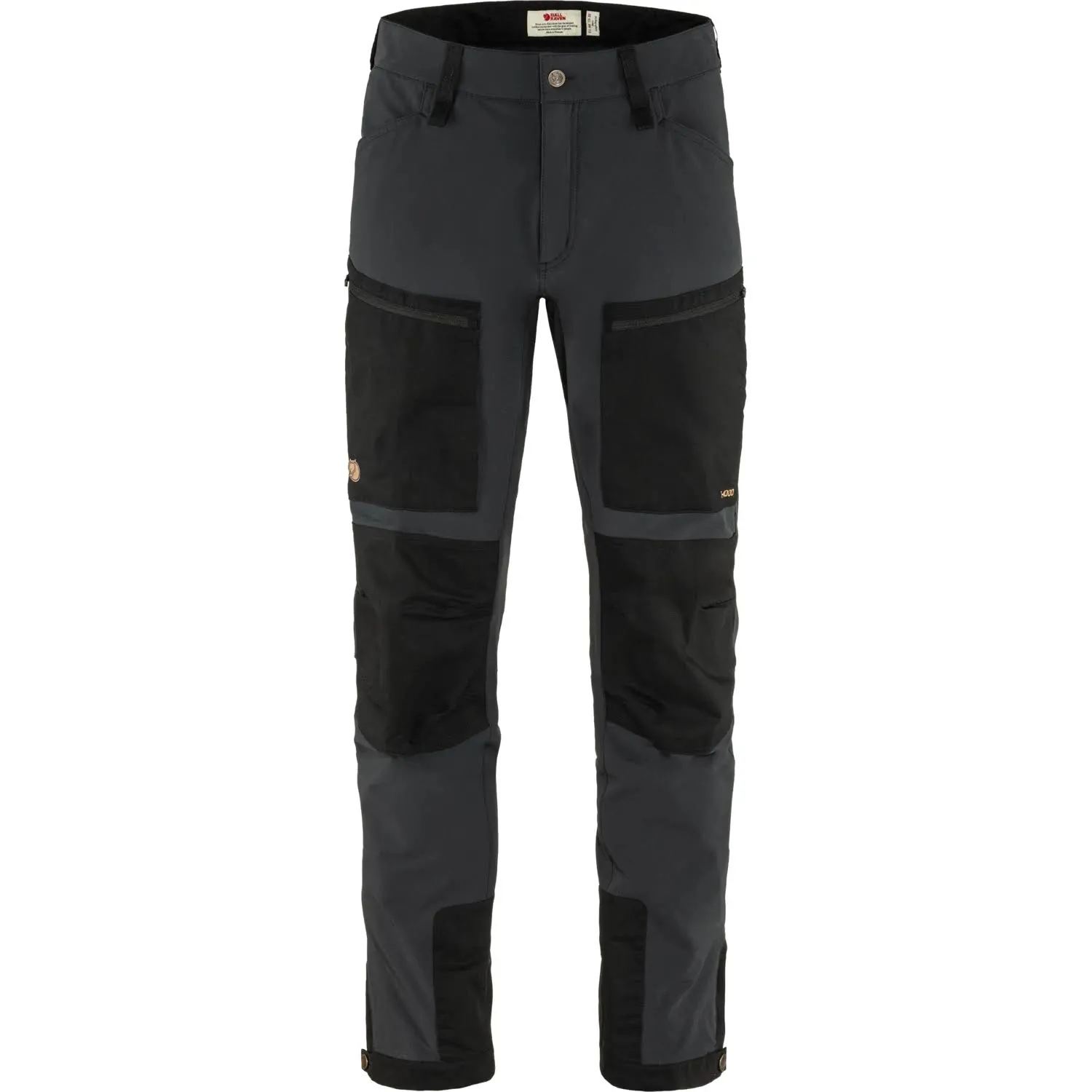 Fjallraven Keb Agile Trousers - Men's Black/Black 56 Regular