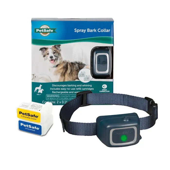 PetSafe Spray Bark Rechargeable and Water-Resistant Dog Collar