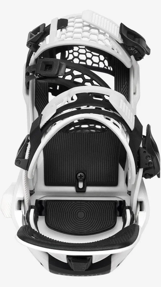 Nidecker Supermatic Snowboard Bindings 2024 L Escape Cyan