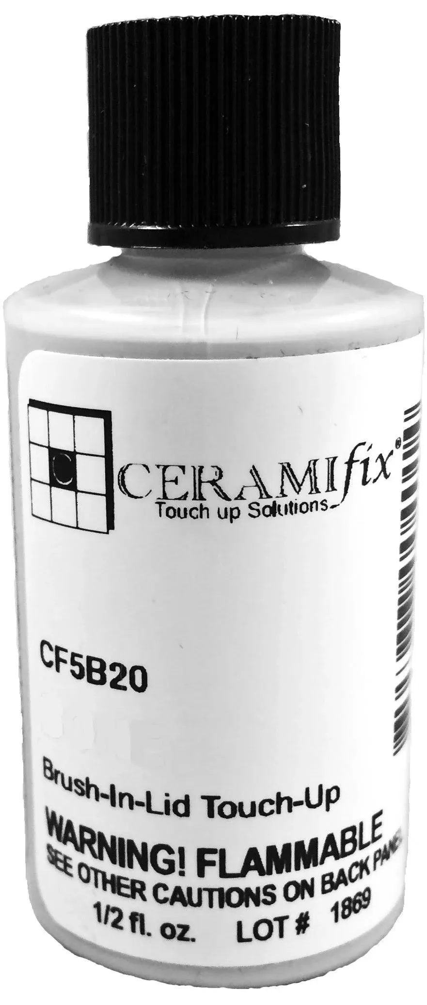 Ceramifix .5 oz White Touch up Paint for Tile Appliances and More