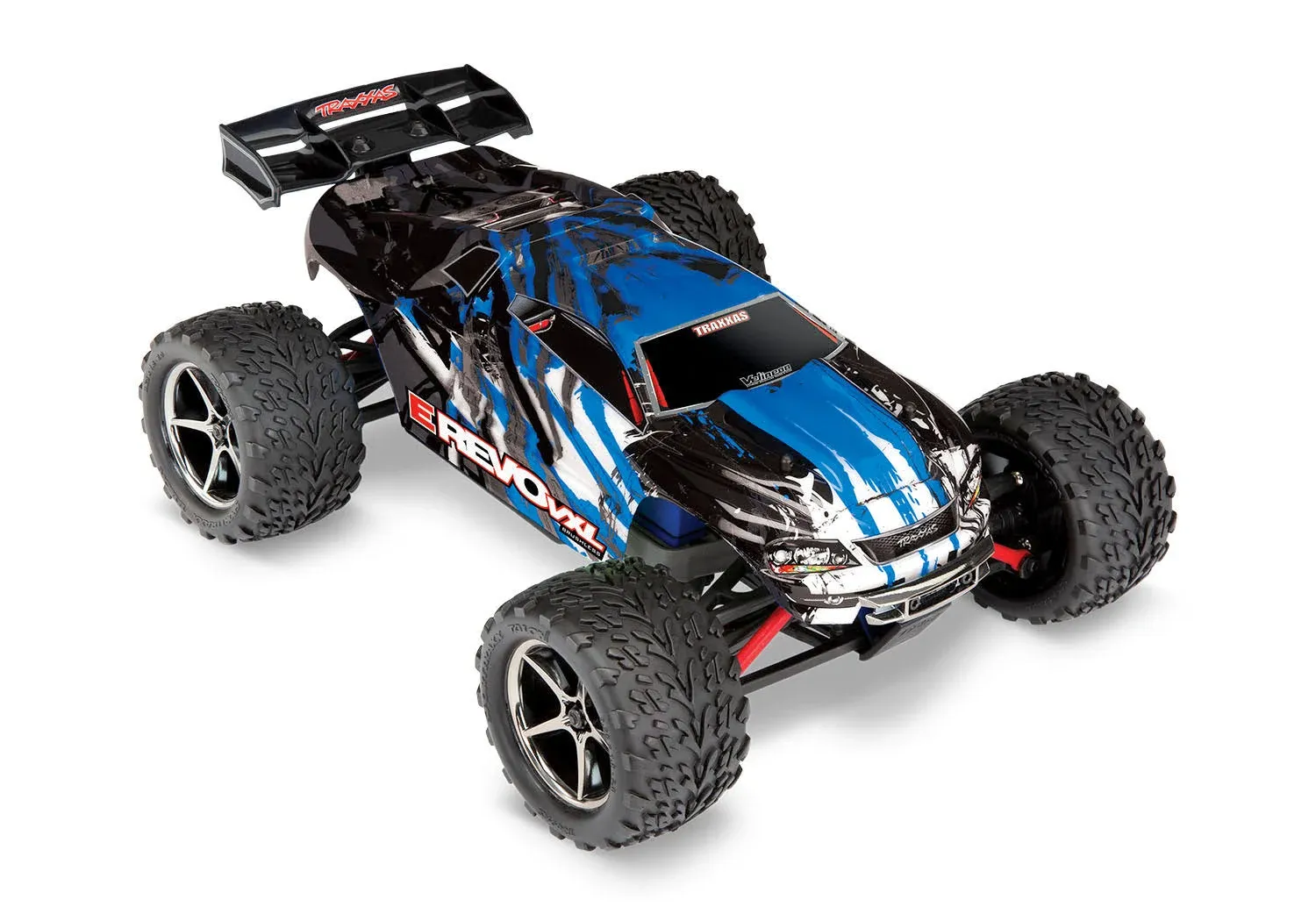 1/16 E-Revo VXL: 4X4 Brushless Monster Truck w/USB-C: Blue