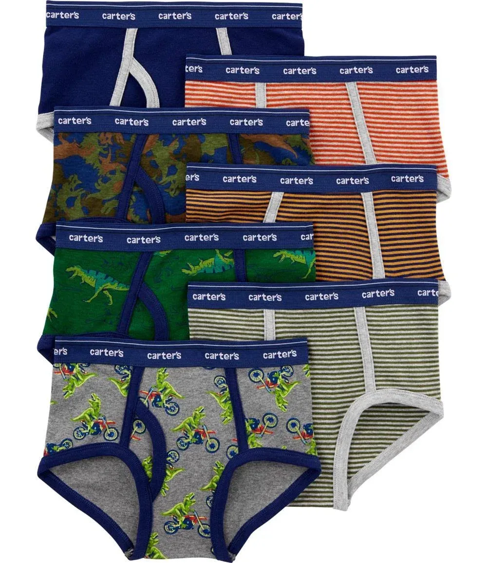 Boys Carter's Boy`s Cotton Briefs 7 Pack