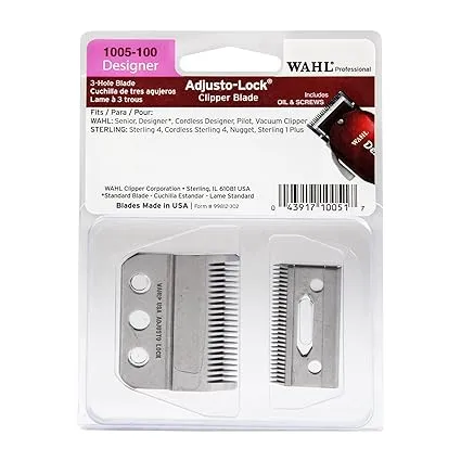 Wahl Adjusto-Lock 3 Hole Clipper Blade (1mm - 3mm)