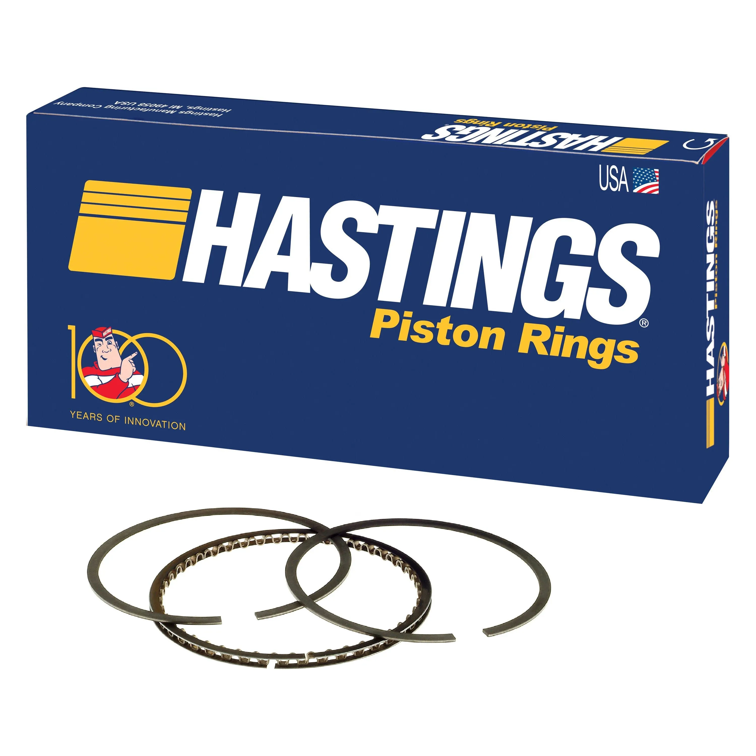 Hastings Piston Ring Set 2M139