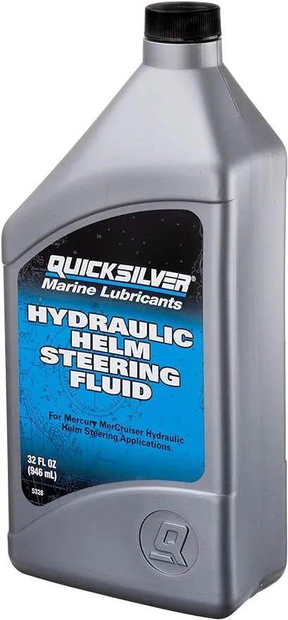 Quicksilver Hydraulic Helm Steering Fluid 92-858078Q01