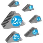 CR8GR8 Clipper Guards for Wahl 10 12 14 16 18 20 Hair Clipper Guards 6pcs Extra Long Clipper Guard Attachments 2.5 inch Clipper Guides Multiple Sizes