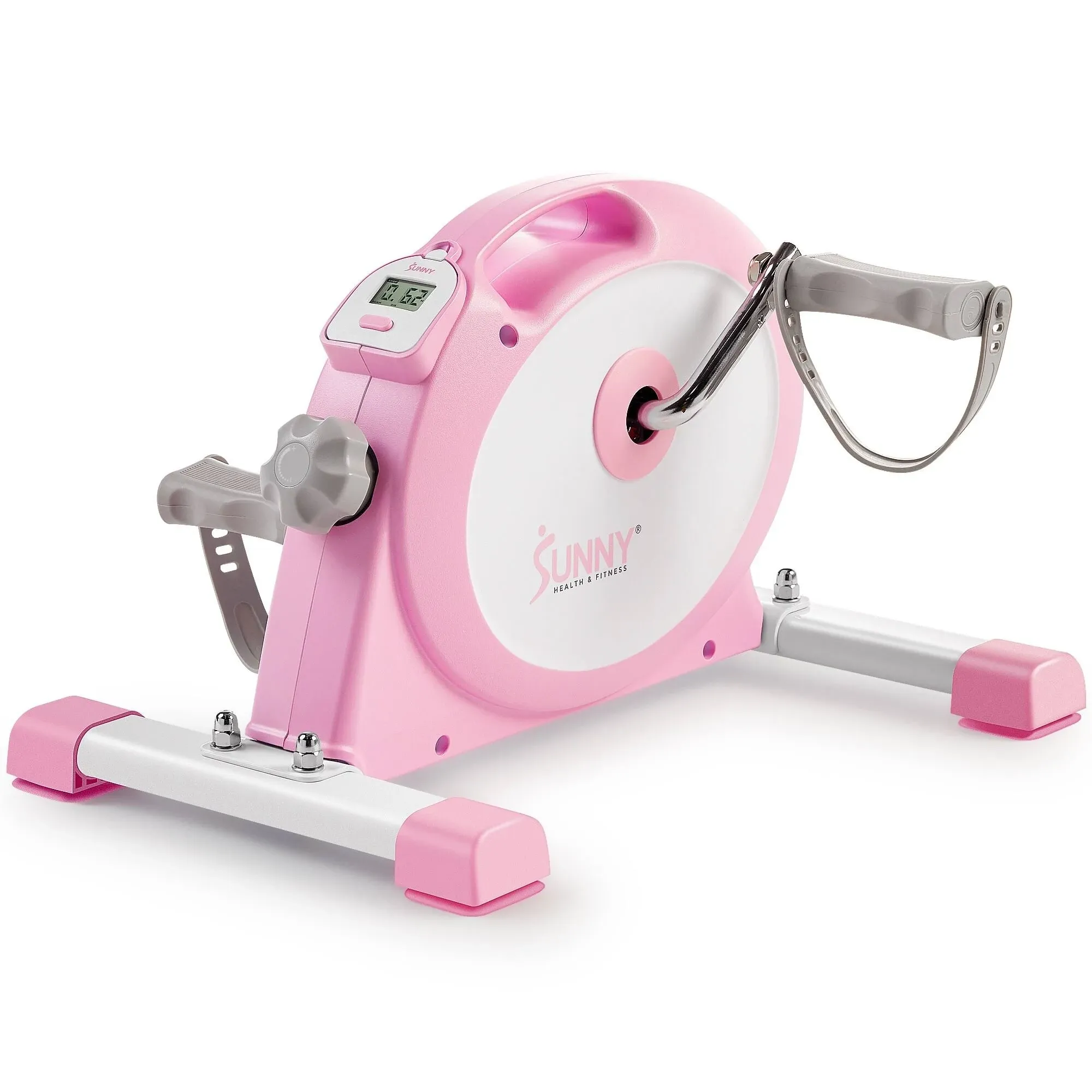 Under Desk Smart Mini Exercise Bike Pink