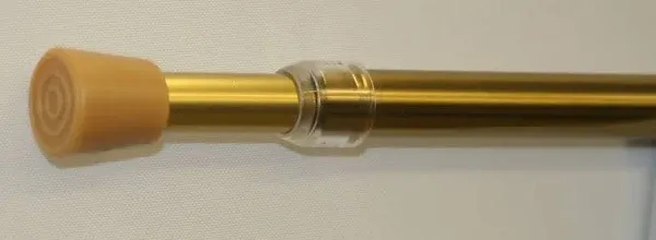 The_Curtain_Shop Van Wyck Tension Rod 7/16" 28-48 Brass 1631-3