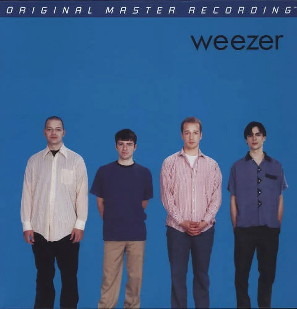 Weezer - Autotitulado - LP 2020 Geffen Limited Azul y Blanco Mármol Sellado-