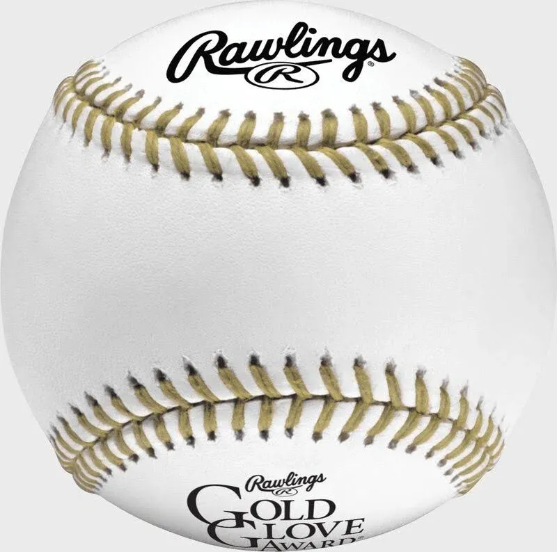 RAWLINGS OFFICIAL MLB GOLD GLOVE AWARD BASEBALL #RGGBB